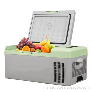 Portable DC 12V/24V Mini Fridge for Camping, Travel, and Cars